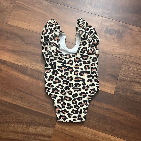 Posh Peanut Calista Flutter Sleeve One Piece Swimsuit 6-12 months - Picture 2 of 4
